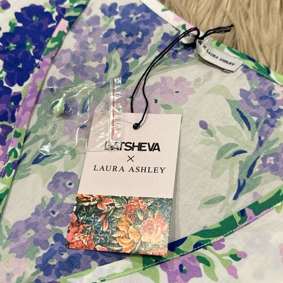 NWT Laura Ashley x Batsheva Bryer Dress size 0 - Picture 5 of 11